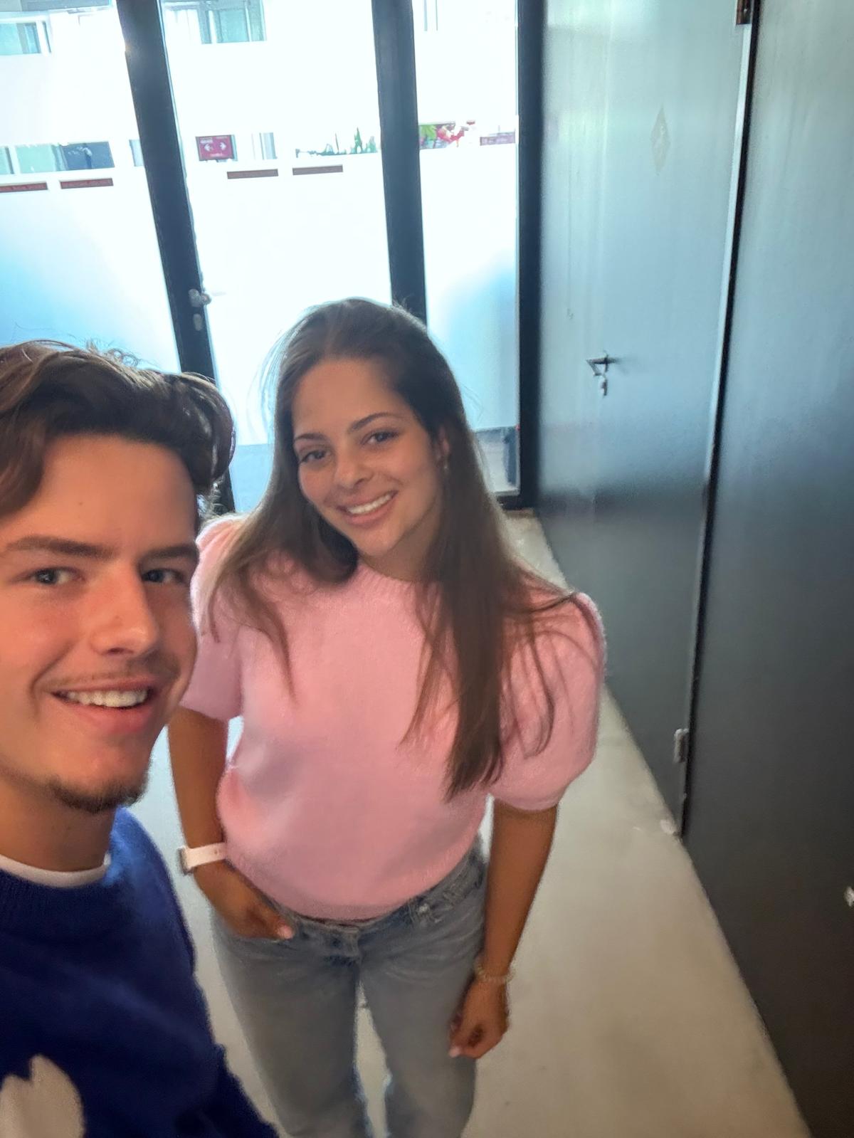 Foto jongen en meisje